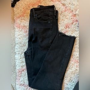Abercrombie & Fitch high rise skinny jeans